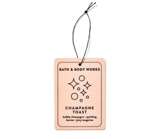 Підвісний ароматизатор Champagne Toast  від Bath&Body Works
