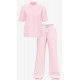 Ніжна піжамка у фірмову рожеву смужку VS