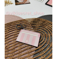 Картхолдер у фірмову рожеву смужку Victorias Secret