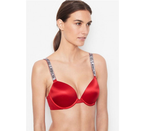 Червоний комплект зі стразами Victorias Secret