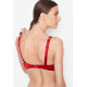 Червоний комплект зі стразами Victorias Secret