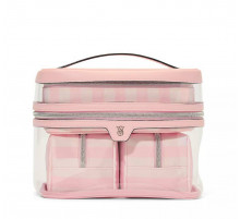 Косметичка 4 в 1 у фірмову рожеву смужку Victoria’s Secret.