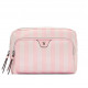 Зручна та стильна косметичка у рожеву фірмову смужку Victoria’s Secret