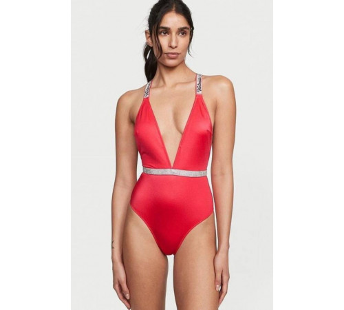 Яскравий суцільний купальник