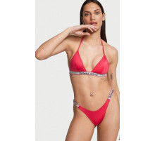 Яскравий купальник зі стразами та логотипом Victorias Secret