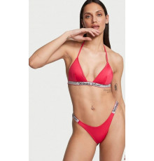 Яскравий купальник зі стразами та логотипом Victorias Secret