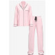 Фланелева піжама в рожеву фірмову смужку Victoria’s Secret