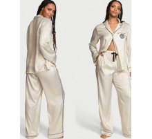 Сатинова піжамка з люрексовою ниткою від Victorias Secret