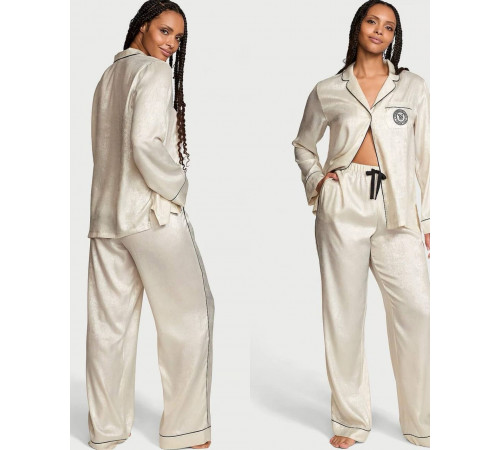 Сатинова піжамка з люрексовою ниткою від Victorias Secret