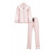 Фланелева піжама в рожеву фірмову смужку Victoria’s Secret