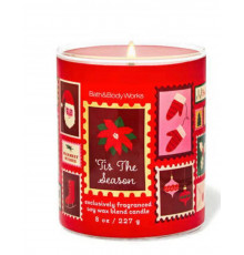 Ароматизована свічка на 1 гніт Tis the Season Bath&Body Works