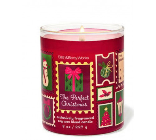 Ароматизована свічка на 1 гніт The Perfect Christmas  Bath&Body Works