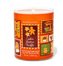 Ароматизована свічка на 1 гніт Cookie Butter Truffle Bath&Body Works