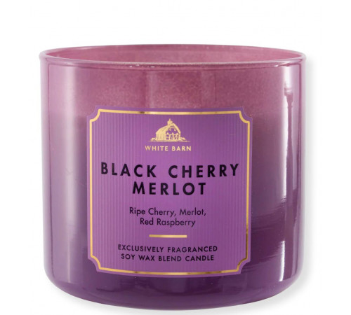 Ароматична свічка з 3 гнітами від Bath&Body Works