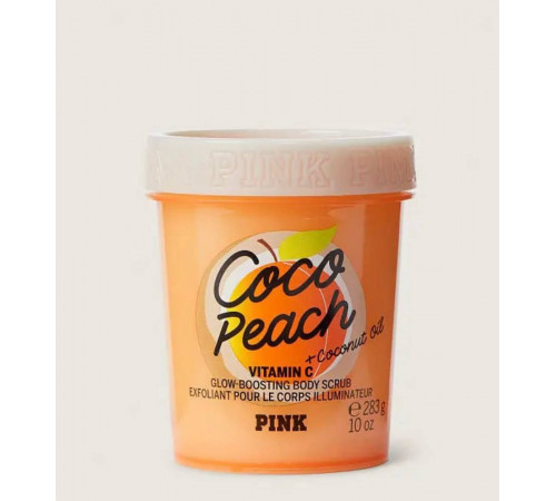 Цукровий скраб для тіла Coco Peach Pink Цукровий скраб для тіла Coco Peach Pink
