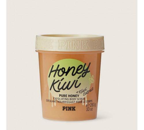Натуральний цукровий скраб для тіла Honey Kiwi pink Натуральний цукровий скраб для тіла Honey Kiwi pink