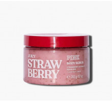 Полуничний скраб для тіла з колекції Pink