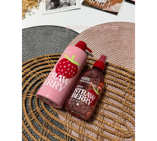 Освіжаючий спрей для тіла Strawberry з колекції Pink Освіжаючий спрей для тіла Strawberry з колекції Pink